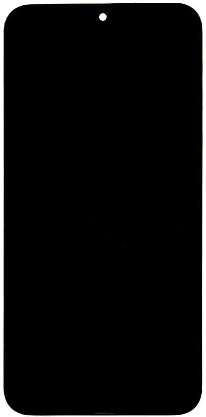 Dėklas For_Huawei LCD ekranas + jutiklinis blokas + priekinis dangtelis Huawei Y7 2019 juodas (11 kontaktų) be logotipo