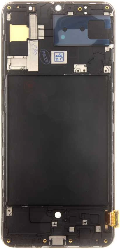 Dėklas For_Samsung LCD ekranas + jutiklinis blokas + priekinis dangtelis Samsung A705 Galaxy A70 Juodas