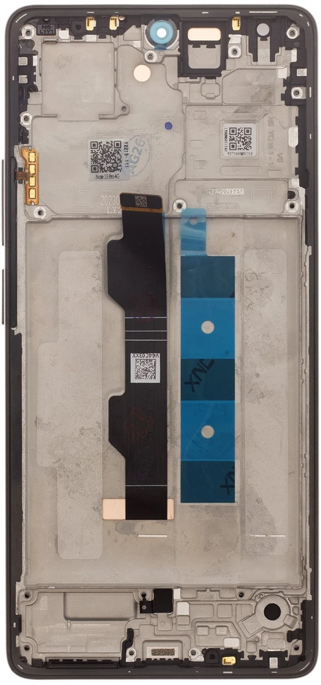 „Xiaomi Redmi Note 13 Pro 4G Midnight Juodas“ LCD ekranas + lietimui jautrus skydelis + priekinis dangtelis