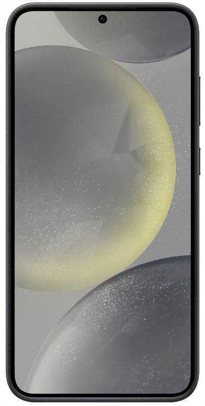 Dėklas Samsung Galaxy S24+ Vegan odinis dangtelis Juodas