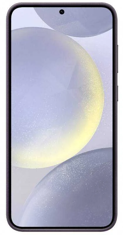 Dėklas „Samsung Galaxy S24+“ veganiškas odinis dangtelis tamsiai violetinis