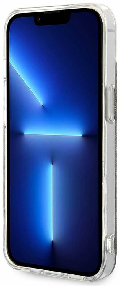 Guess GUHMP13MH4STW Apple iPhone 13 / 14 / 15 6.1″ rudos spalvos kietas dėklas 4G MagSafe