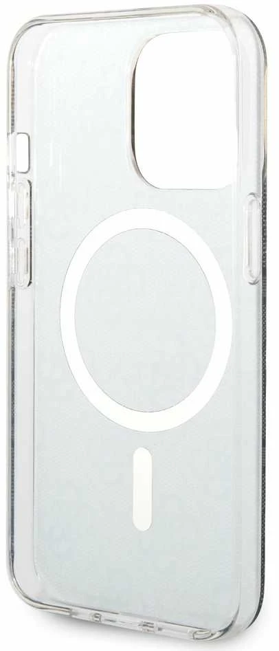 Dėklas GUESS GUHMP13LH4STK IPHONE 13 PRO / 13 6.1 "Juodas / Juodas HARDCASE 4G MAGSAFE