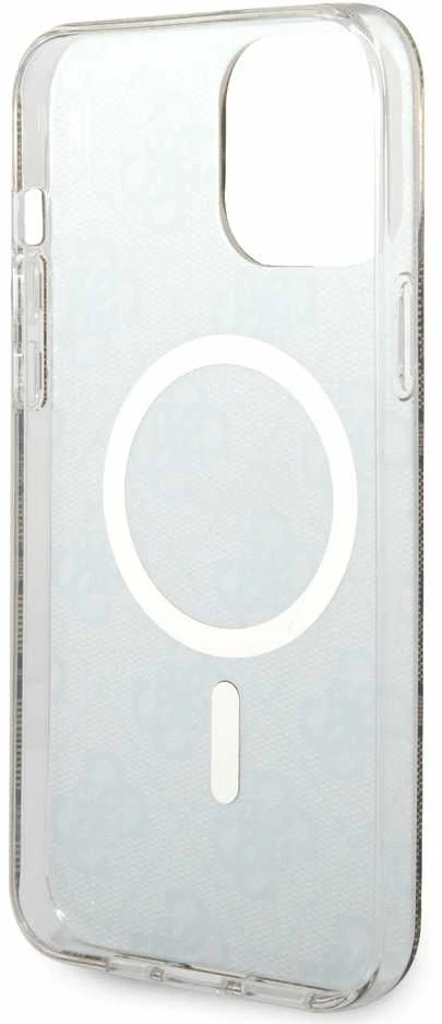 Guess GUHMP13XH4STW Apple iPhone 13 Pro Max 6.7″ rudos spalvos kietas dėklas 4G MagSafe