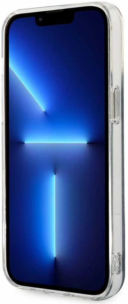 Guess GUHMP14XH4STK Apple iPhone 14 Pro Max 6.7″ juodos spalvos kietas dėklas 4G MagSafe