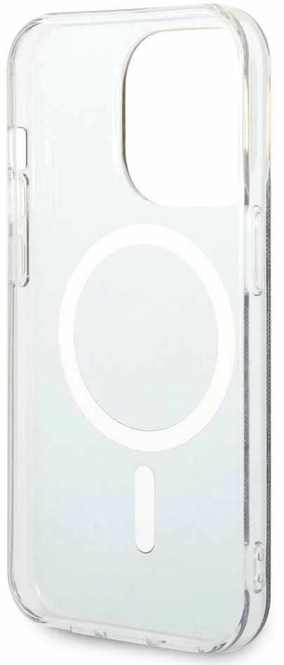 Dėklas GUESS GUHMP14LH4STK IPHONE 14 PRO 6.1 "Juodas/Juodas HARDCASE 4G MAGSAFE