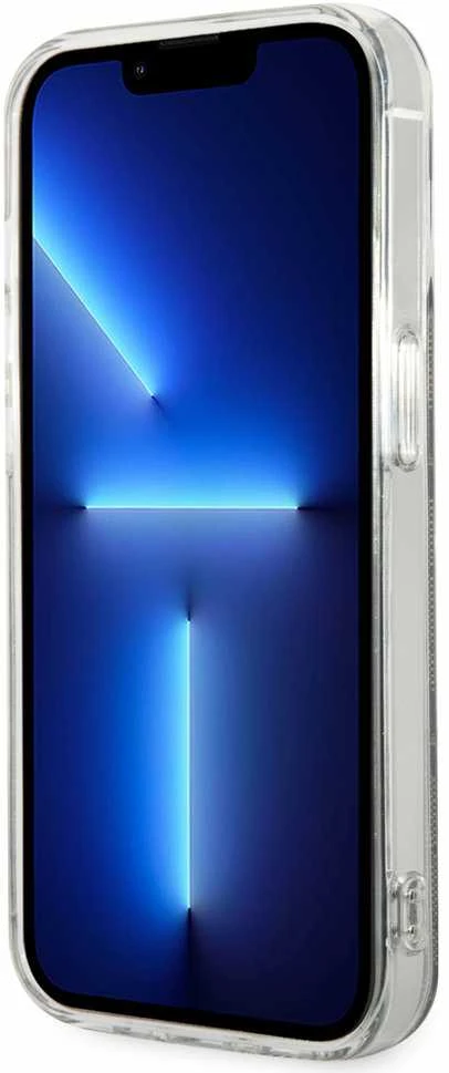 Guess GUHMP14LH4STW Apple iPhone 14 Pro 6.1″ rudos spalvos kietas dėklas 4G MagSafe