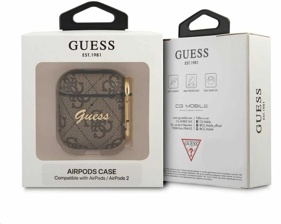 Guess AirPods dėklas pakuotėje
