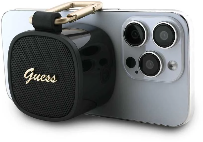 Guess MagSafe Bluetooth kolonėlė juodos spalvos