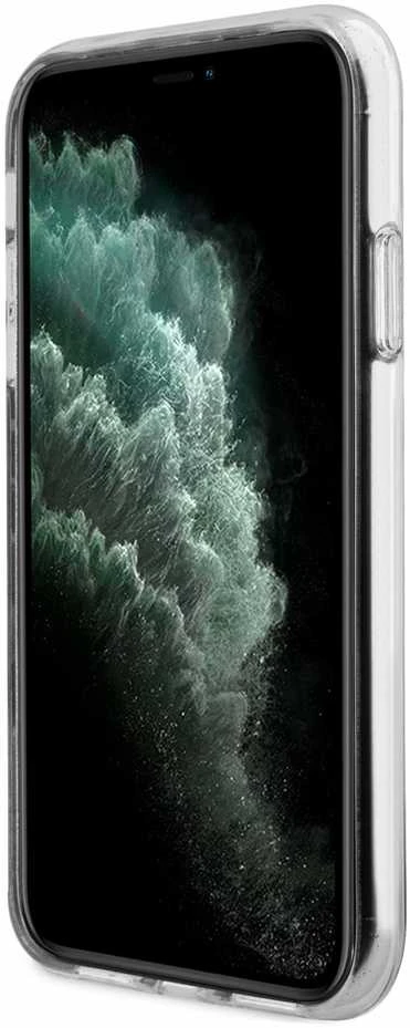 Dėklas GUESS GUHMN61HCFWSP IPHONE 11 / XR 6.1 "Rožinis / Rožinis HARDCASE FLOWER MAGSAFE