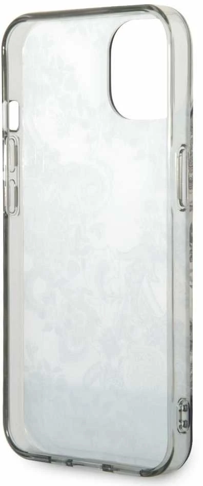 Dėklas GUESS GUHCP14MHGPLHG IPHONE 14 PLUS / 15 PLUS 6.7 "GRAY / GRAY HARDCASE PORCELAIN COLLECTION