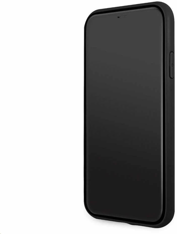 Dėklas Apple iPhone 11 Guess Big Metal Logo GUHCN614GMGGR juodos spalvos