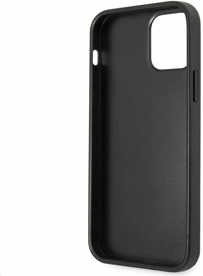 Guess GUHCP12L4GMGGR Apple iPhone 12 Pro Max 6.7" dėklas telefonui pilkos spalvos 4G Big Metal Logo