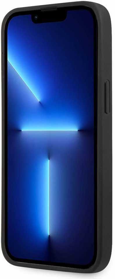Apple iPhone 14 Pro Max Guess dėklas 4G Big Metal Logo pilkos spalvos