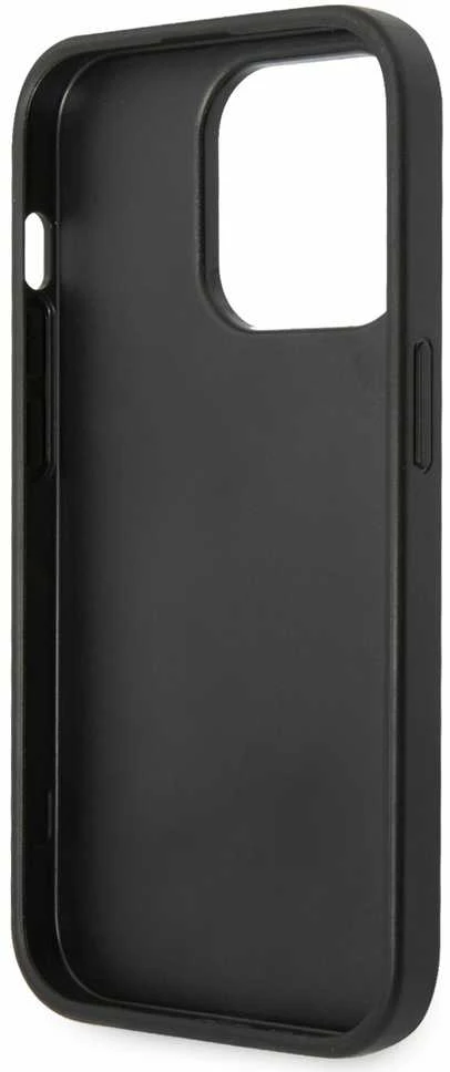 Apple iPhone 14 Pro Guess dėklas 4G Big Metal Logo pilkos spalvos