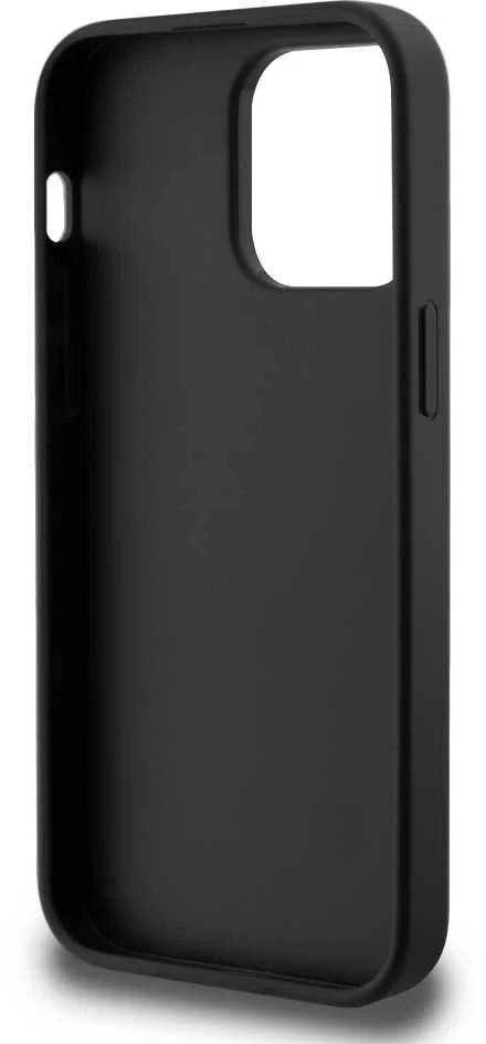 Apple iPhone 14 Pro Max Guess dėklas 4G Big Metal Logo pilkos spalvos