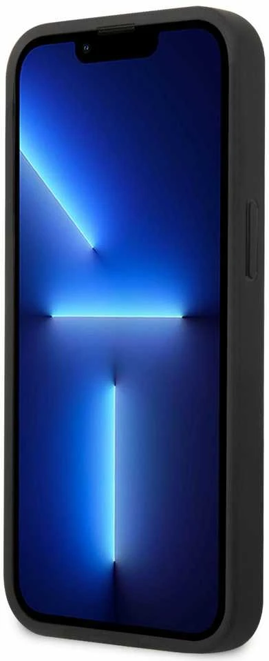 GUESS dėklas skirtas Apple iPhone 13 / 14 / 15 GUHCP14S4GMGGR (4G Big Metal Logo) pilkos spalvos