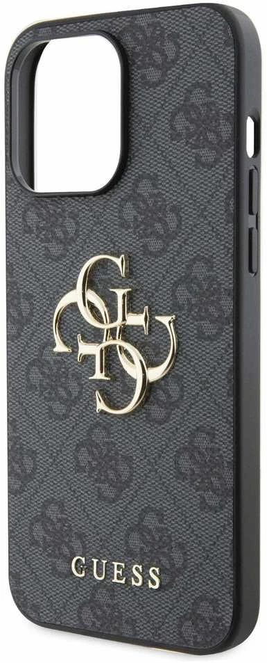 Dėklas GUESS GUHCP15X4GGGR IPHONE 15 PRO MAX 6.7 "GRAY/GRAY HARDCASE 4G BIG METAL LOGO