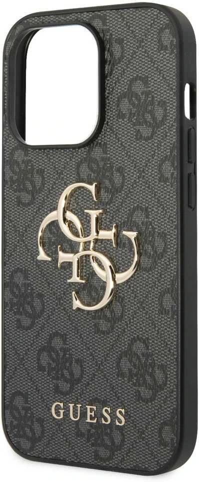 Dėklas GUESS GUHCP15X4GGGR IPHONE 15 PRO MAX 6.7 "GRAY/GRAY HARDCASE 4G BIG METAL LOGO