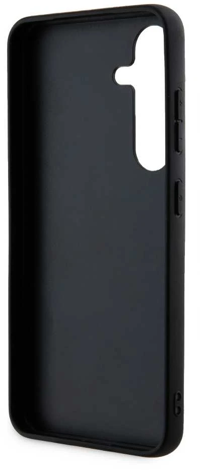 Samsung Galaxy S24 Guess dėklas 4G Big Metal Logo (GUHCS24S4GMGGR) juodos spalvos