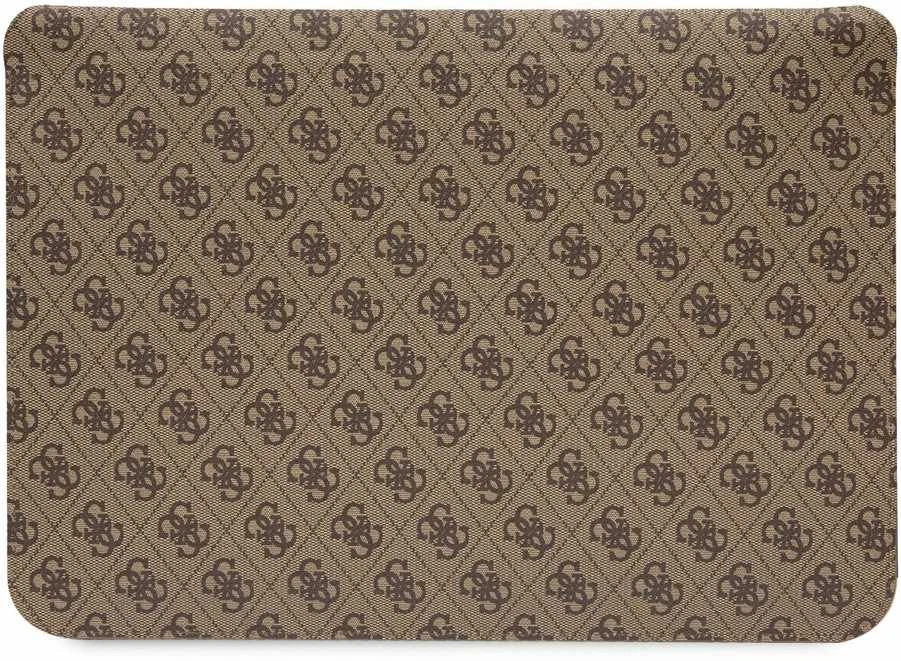 Guess Dėklas kompiuteriui GUCS14P4RPSW 14″ rudos spalvos 4G Printed Stripes