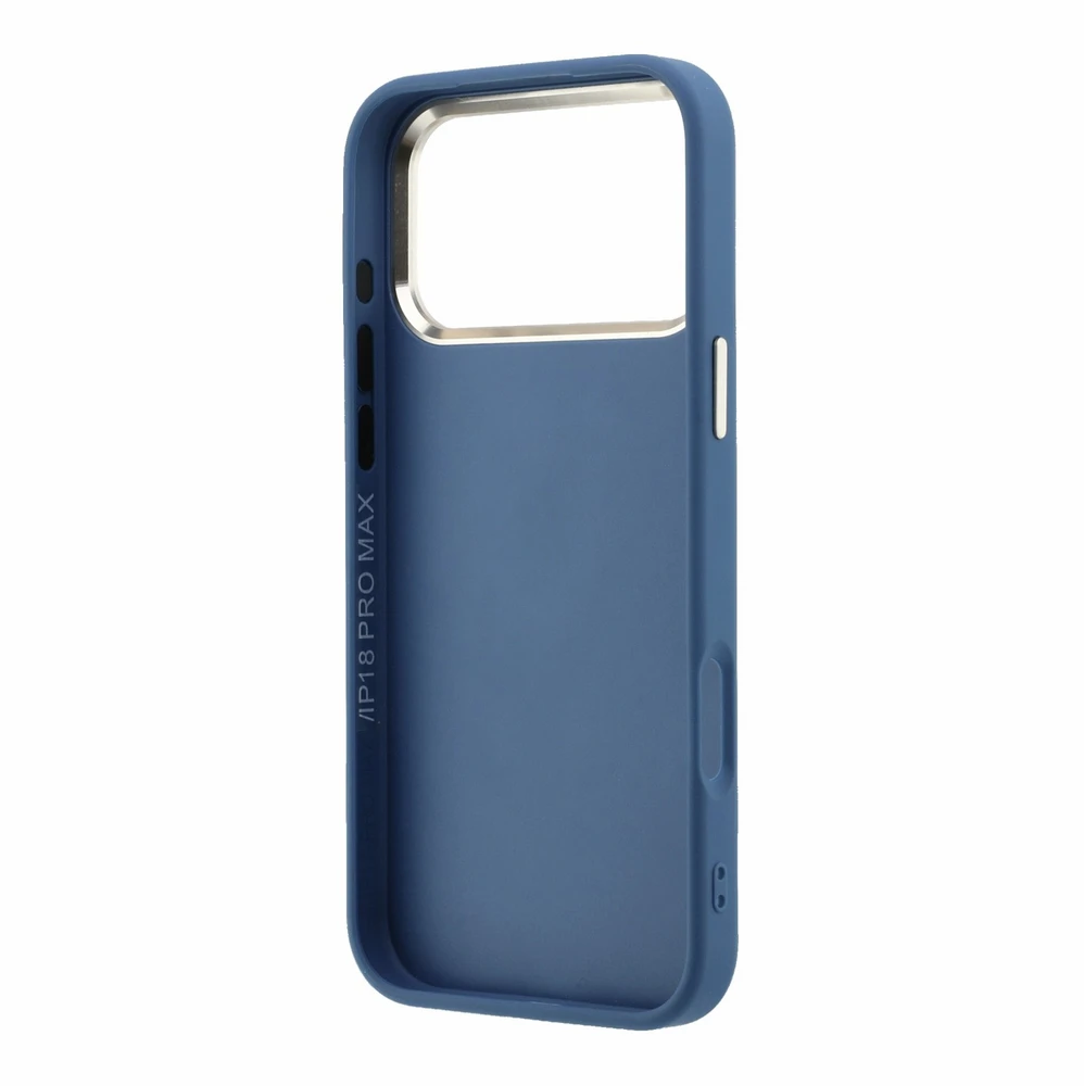 Dėklas Guess 4G & Big Resin Logo do iPhone 18 Pro Max / 17 Pro Max Šviesiai mėlynas