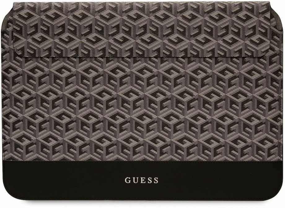 Guess dėklas, skirtas GUCS14HGCFSEK 14” juodos spalvos dėklas, skirtas GCube Stripes
