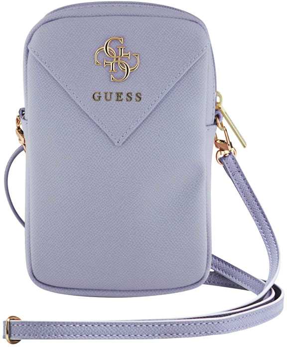 Guess Handbag GUWBZPGSTEGU violetinė Zip Triangle 4G