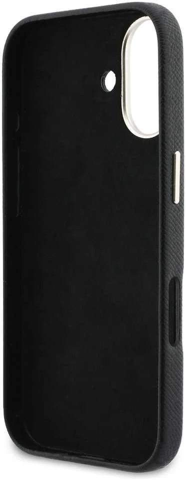 GUESS dėklas IPHONE 17 GUHCP17S5PS4RGGK (PU FW Resin Logo) juodas