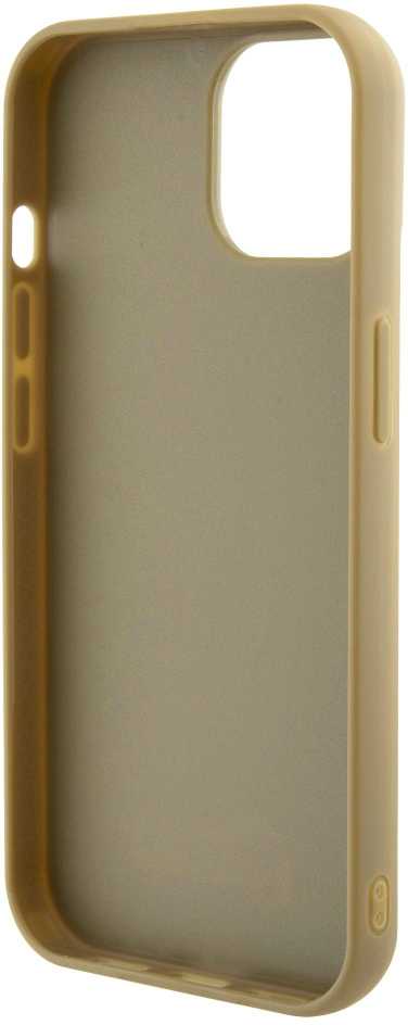 Dėklas GUESS GUHCP15SPMSDGSD IPHONE 15/14/13 6.1 "ZOTY / GOLD HARDCASE DISCO METAL SCRIPT