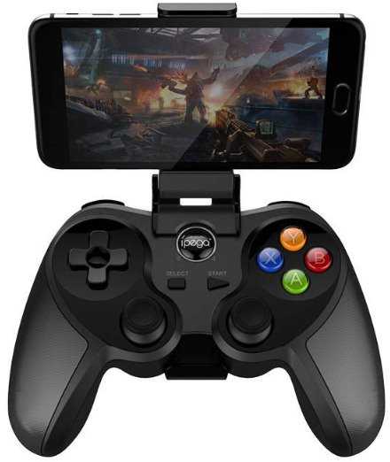 iPega 9078 Bluetooth Gamepad Android/iPC/Android TV Juodas (Damaged Package) (Pažeista pakuotė)