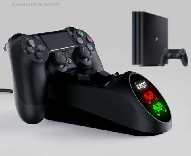 Ipega Dualshock 4 įkrovimo stotelė EXT port
