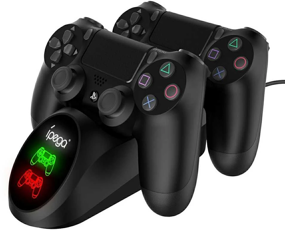 „iPega 9180 PS4 Gamepad“ dvigubas įkroviklis (pažeista pakuotė)