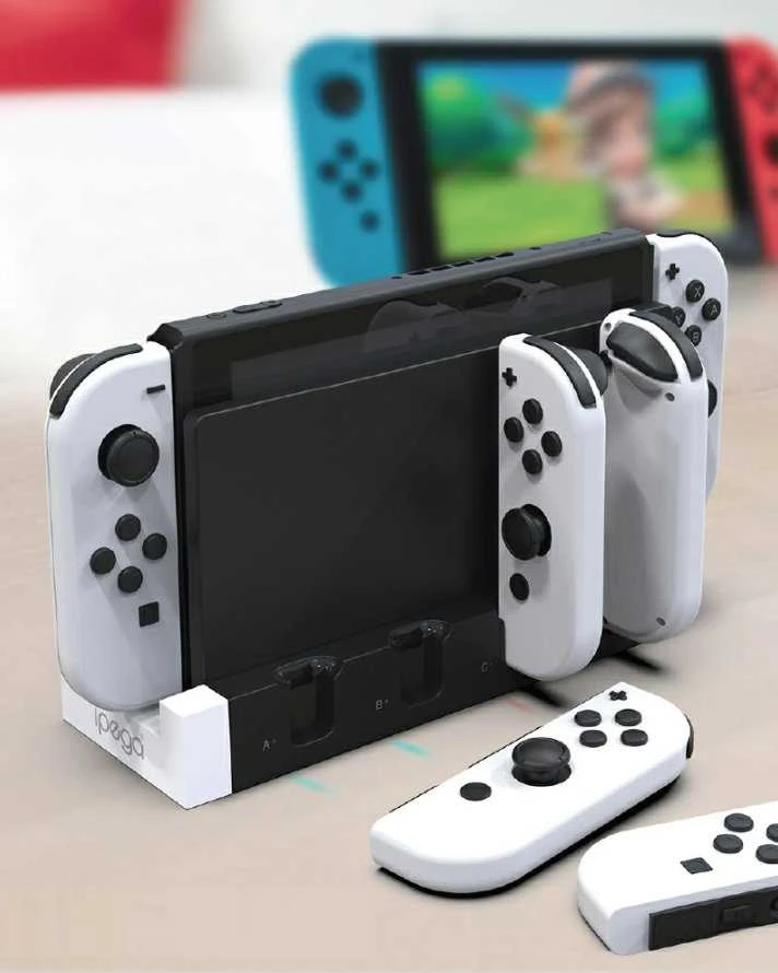 iPega 9186 Charger Dock Pro N-Switch Joy-Con atsarginė kopija