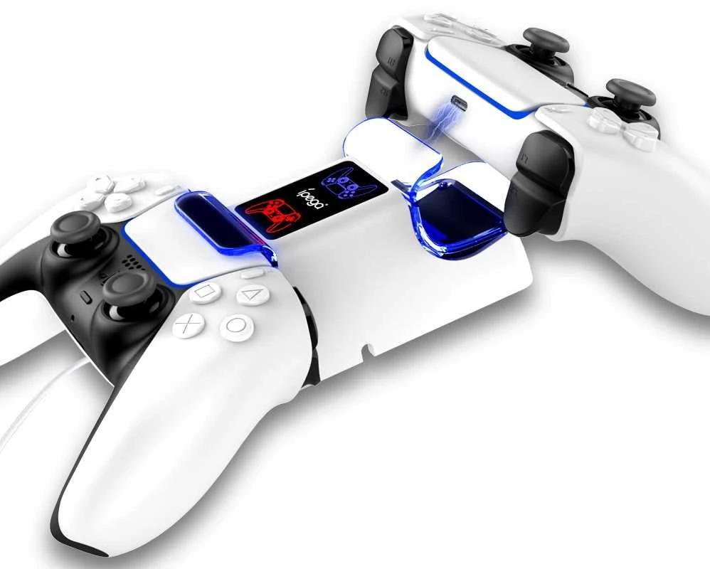 IPEGA P5003 įkrovimo stotelė „PlayStation 5 DualSense“ valdikliui
