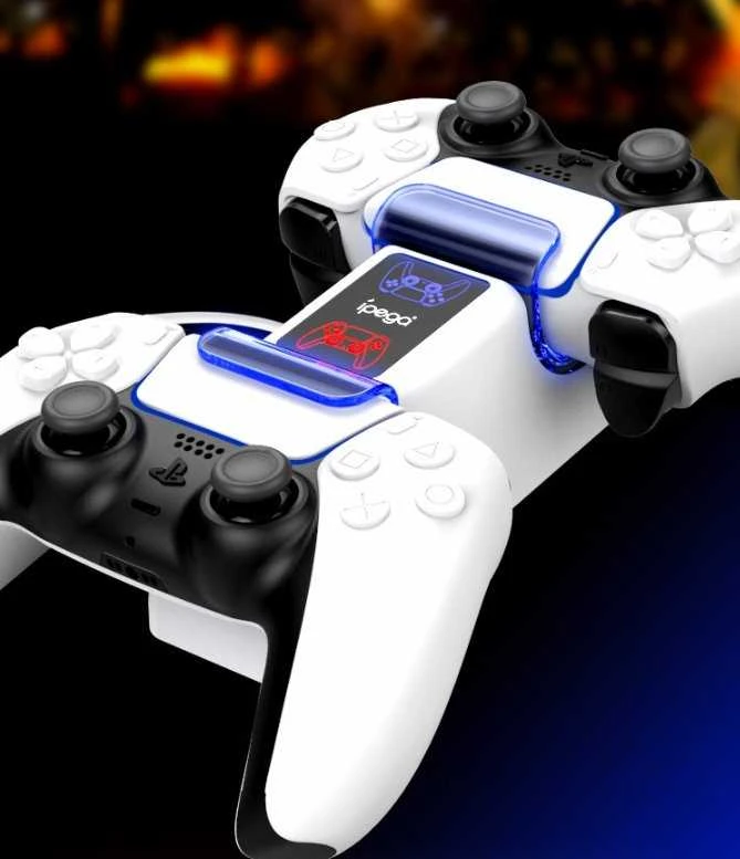 IPEGA P5003 įkrovimo stotelė „PlayStation 5 DualSense“ valdikliui