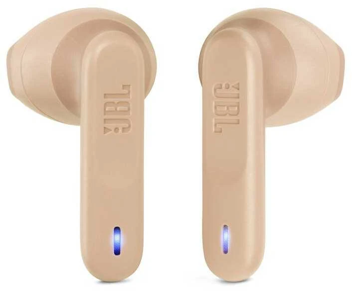 JBL Wave Flex ausinės su mėlynu indikatoriumi
