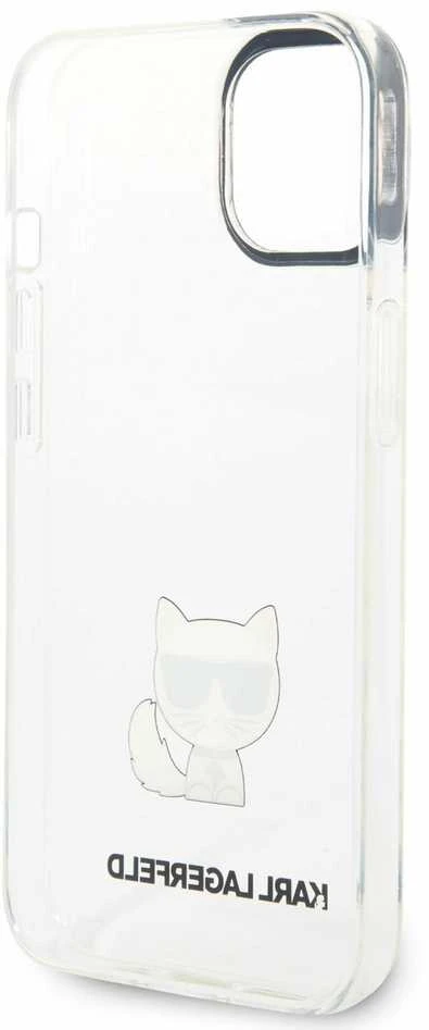 Dėklas Karl Lagerfeld KLHCP14MCTR IPHONE 14 PLUS / 15 PLUS 6.7 "HARDCASE TRANSPARENT / TRANSPARENT CHUPETTE BODY