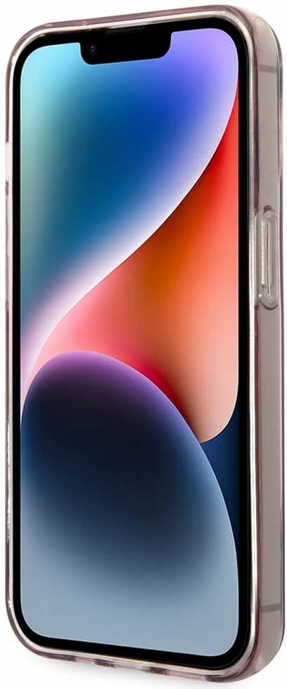 Karl Lagerfeld KLHCP14LHNCHTCP Apple iPhone 14 Pro 6,1″ rožinės spalvos kietas dėklas Ikonik Choupette