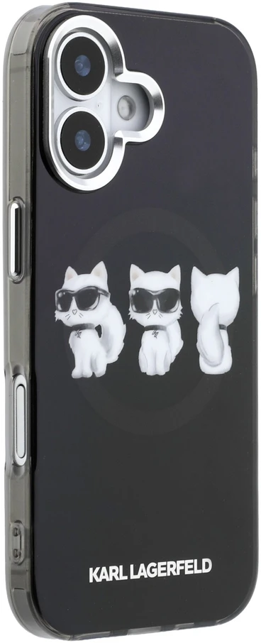 Karl Lagerfeld IML Choupette Trio Watercolor MagSafe dėklas skirtas Apple iPhone 17
