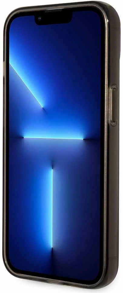 Dėklas Karl Lagerfeld KLHCP14MHNIKTCK IPHONE 14 PLUS / 15 PLUS 6.7 "Juodas / Juodas HARDCASE IKONIK Karl Lagerfeld