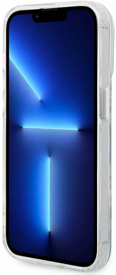 Karl Lagerfeld KLHMP14LHNKCIT Apple iPhone 14 Pro 6,1″ kietas dėklas skaidrus Iconic Karl&Choupette Magsafe