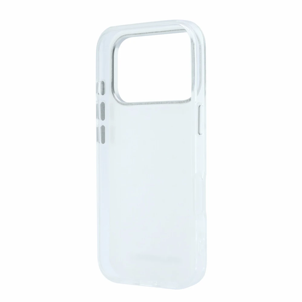Dėklas Karl Lagerfeld IML Rhinestones Allover and Electroplated Logo skirtas iPhone 18 Pro /17 Pro baltas