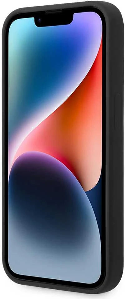 Karl Lagerfeld KLHCP14XSLCTBK Apple iPhone 14 Pro Max 6,7″ kietas dėklas juodos spalvos Silicone Choupette Body