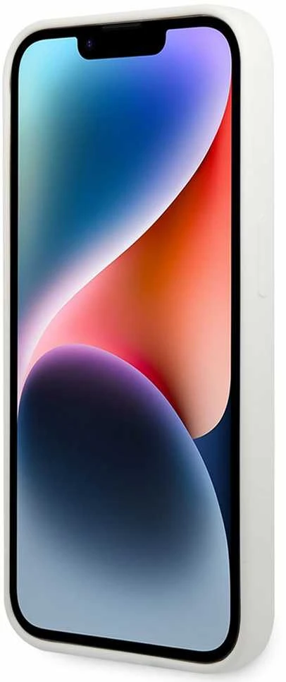 Karl Lagerfeld dėklas, skirtas iPhone 14 Pro Max 6,7 KLHCP14XSNIKBCH baltos spalvos kietas dėklas , skirtas Silikoninis Ikonik
