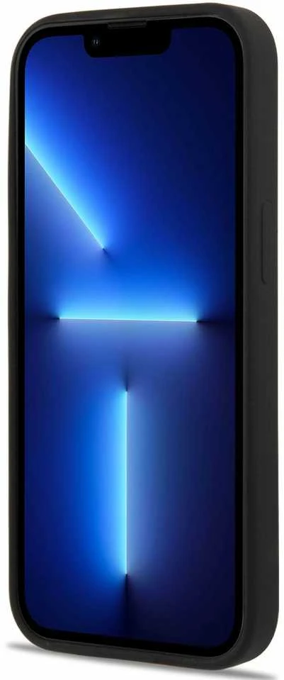 Apple iPhone 14 Plus Karl Lagerfeld dėklas Liquid silikoninis Karl & Choupette Magsafe (KLHMP14MSSKCK) juodos spalvos