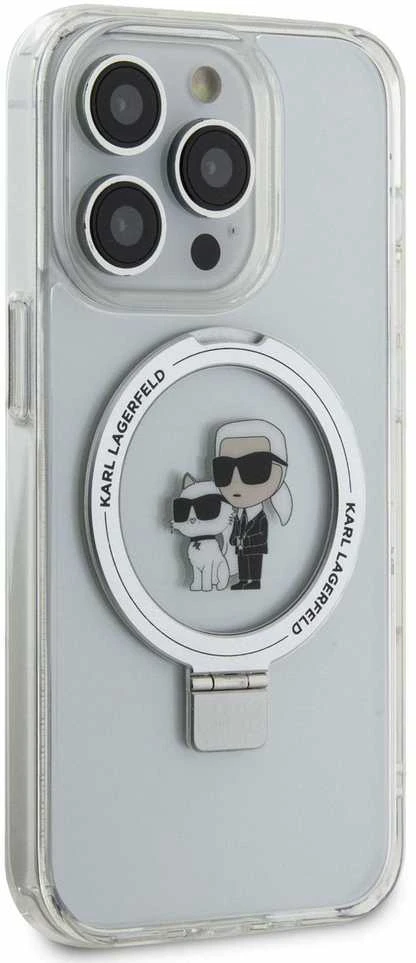 Karl Lagerfeld Telefono dėklas skirtas Apple iPhone 15 Pro Max, baltos spalvos