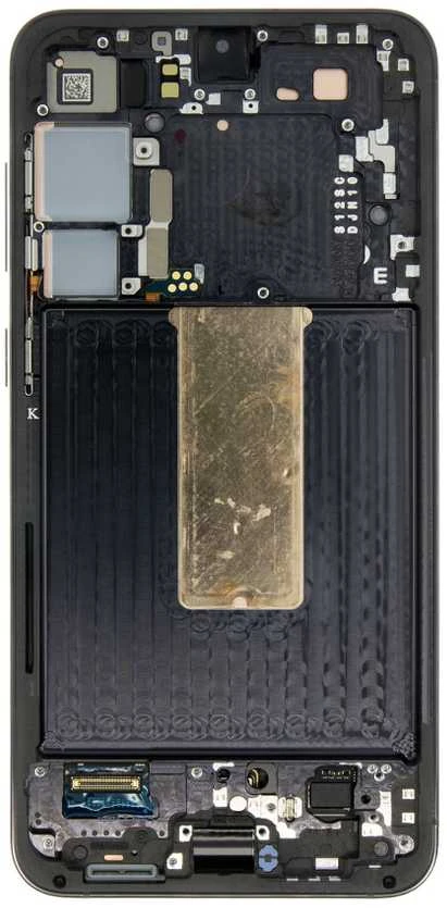 Dėklas LCD ekranas + jutiklinis blokas + priekinis dangtelis Samsung S916 Galaxy S23+ Phantom Juodas (pakeitimų paketas)