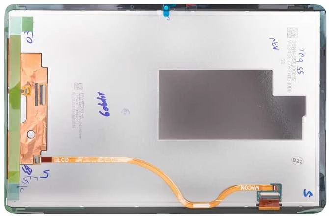 LCD ekranas + jutiklinė dalis Samsung X706B/X700N Galaxy Tab S8 WiFi/5G Juoda (Service Pack)