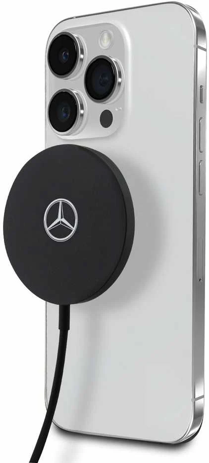 Mercedes 15W MagSafe indukcinis įkroviklis – juodos spalvos